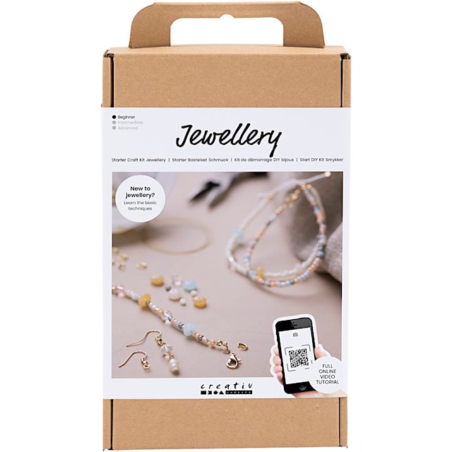 Produktbilde 1 for Start DIY Kit Smykker Klassiske Perler, 1 pk.