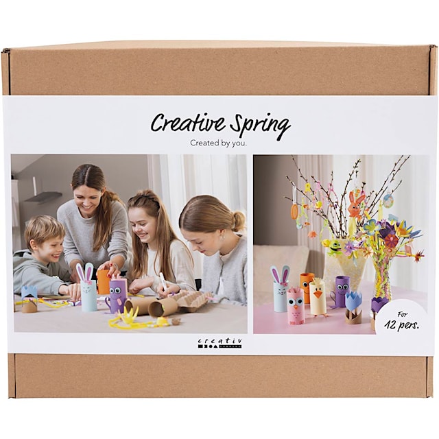 Produktbilde 1 for Gruppe DIY Kit Kreativ Vår, vårfarger, 1 pk.