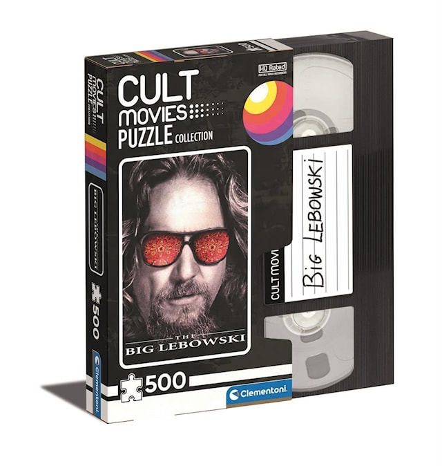 Produktbild 1 för Pussel Cult Movies The Big Lebowsky 500 bitar, Clementoni