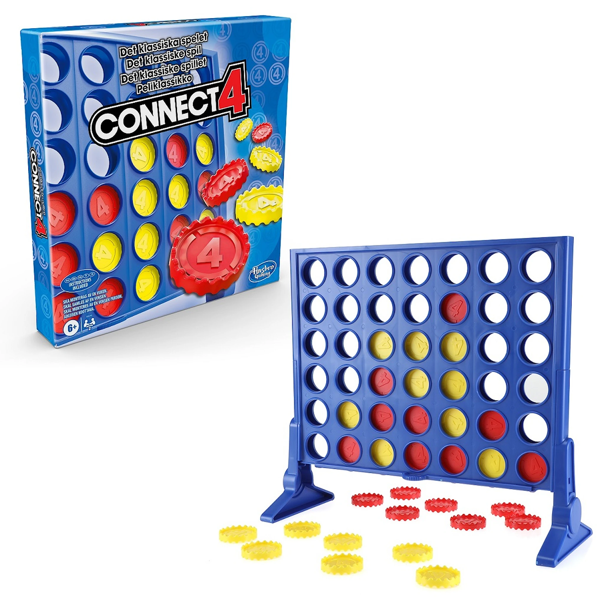 Tuotekuva ille Connect 4, peli (SE/NO/FI/DK)