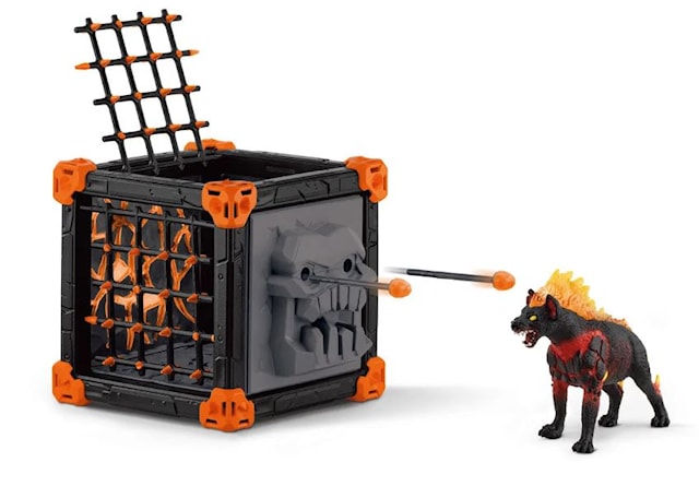 Produktbild 3 för Eldrador BattleCave Lava Hyena Schleich
