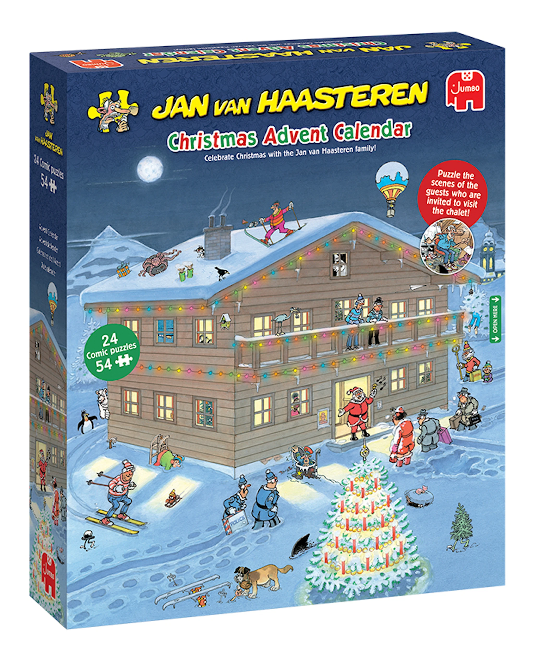 Tuotekuva ille Adventtikalenteri Pulmakalenteri Joulu Jan Van Haasteren 2025