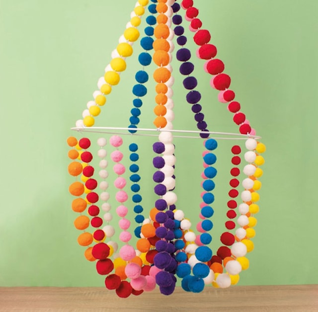 Produktbild 2 för Pärlor Pompom 20 & 30 mm 200-pack Playbox