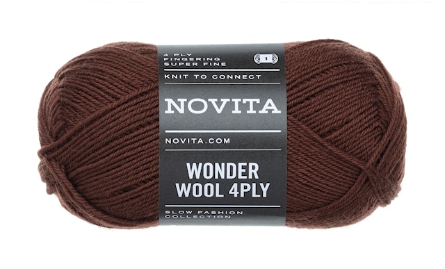 Tuotekuva 1 - Wonder Wool 4PLY 50g Kola 635 Novita