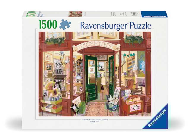 Produktbilde 1 for Wordsmith's Bokhandel Puslespill 1500 brikker, Ravensburger