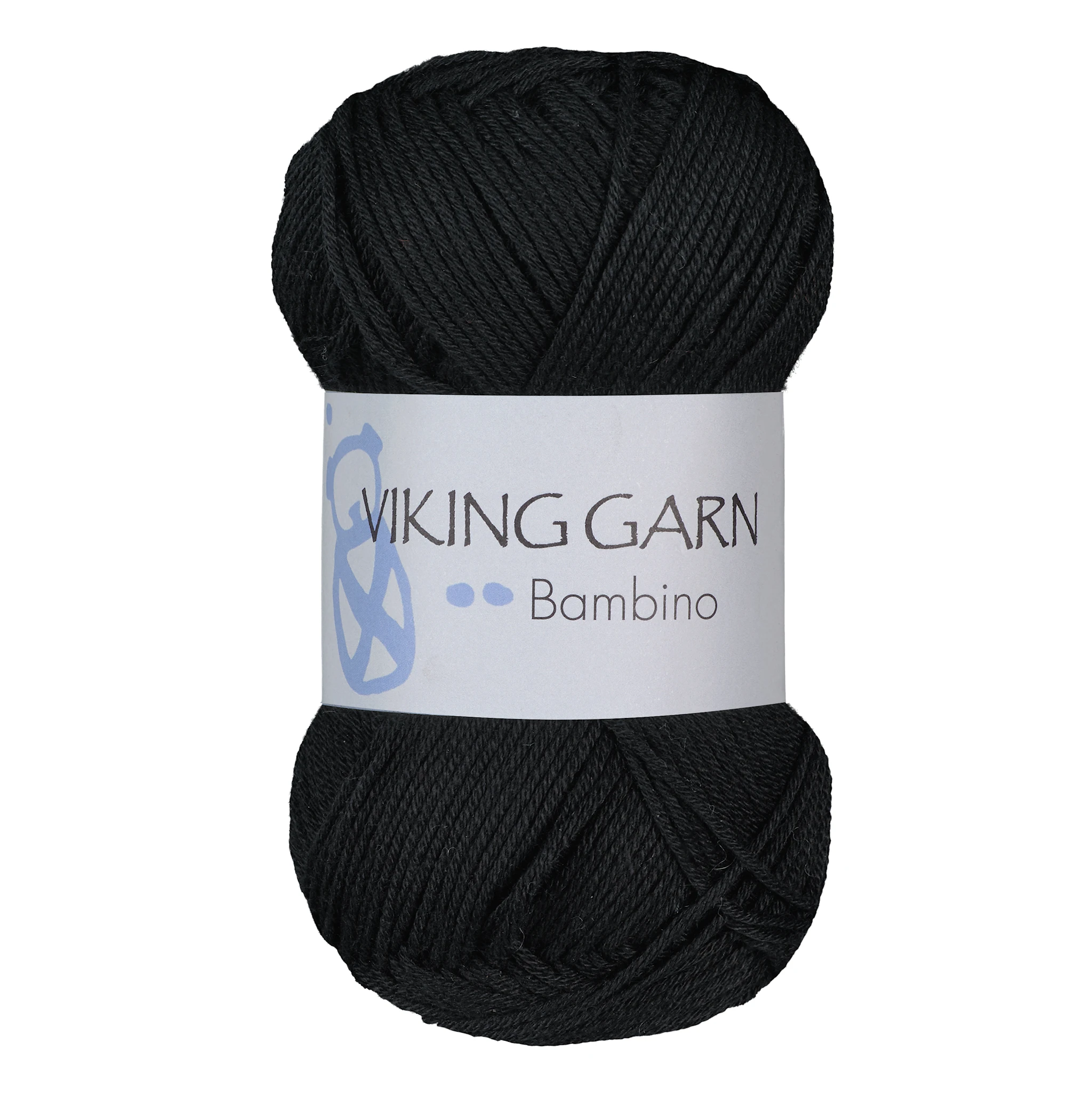 Tuotekuva ille Bambino 50 g musta Viking Garn