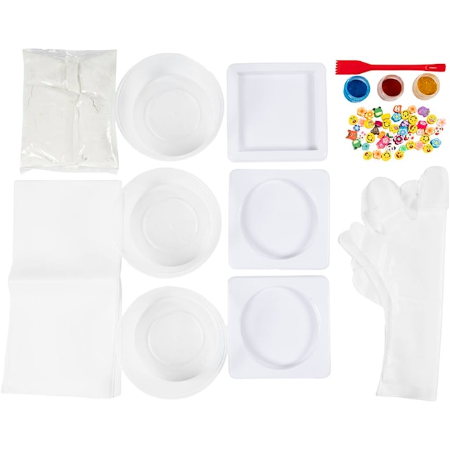 Produktbild 4 för DIY Kit Gjutning - Underlägg med Figurpärlor Creativ Company