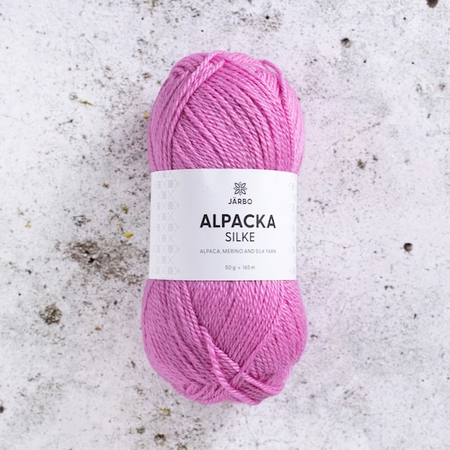 Alpacka Silke 50g Pink Cupcake (20) Järbo