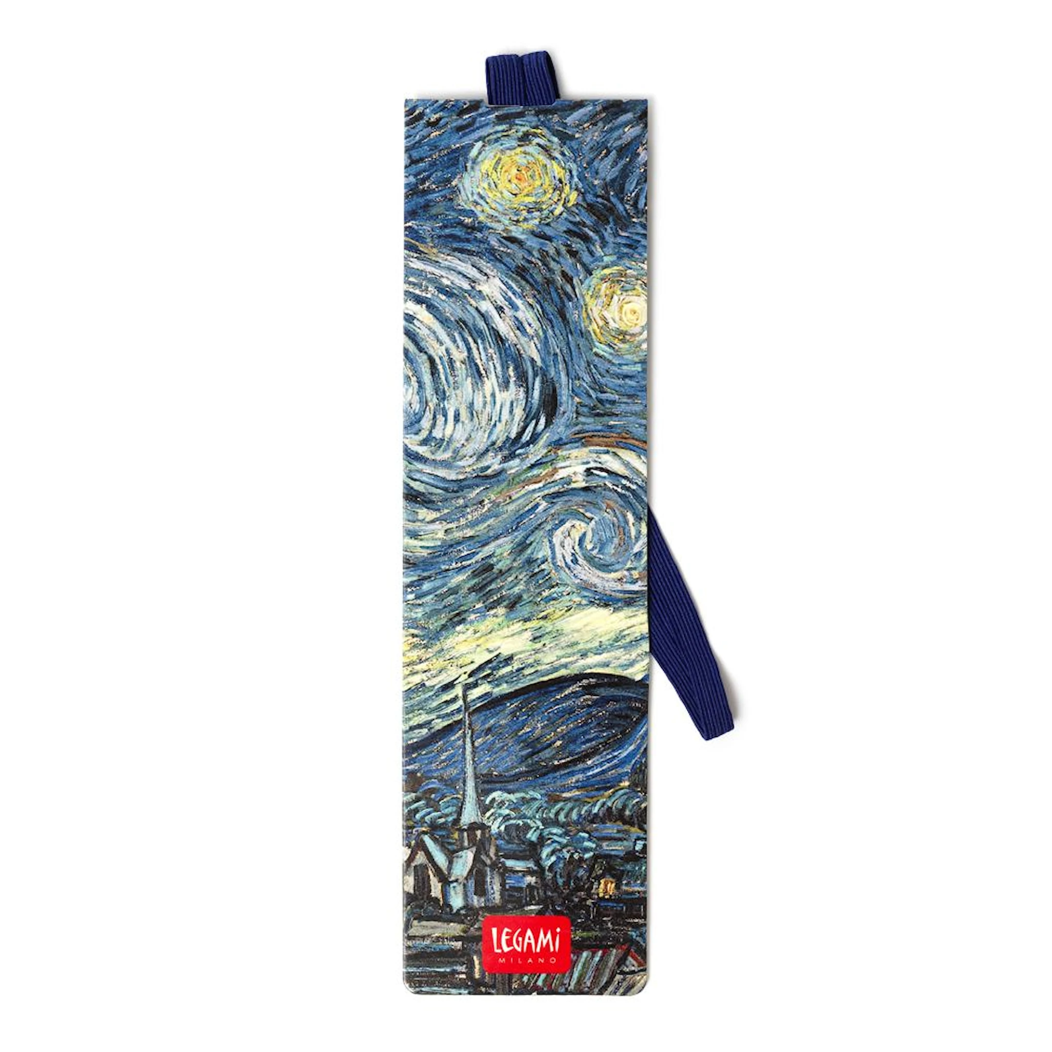 Produktbild för Bokmärke Med Elastiskt Band van Gogh