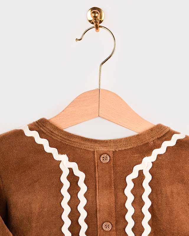 Produktbild 2 för Pepparkaksdräkt 98-104 cl 3 delar Den goda fen