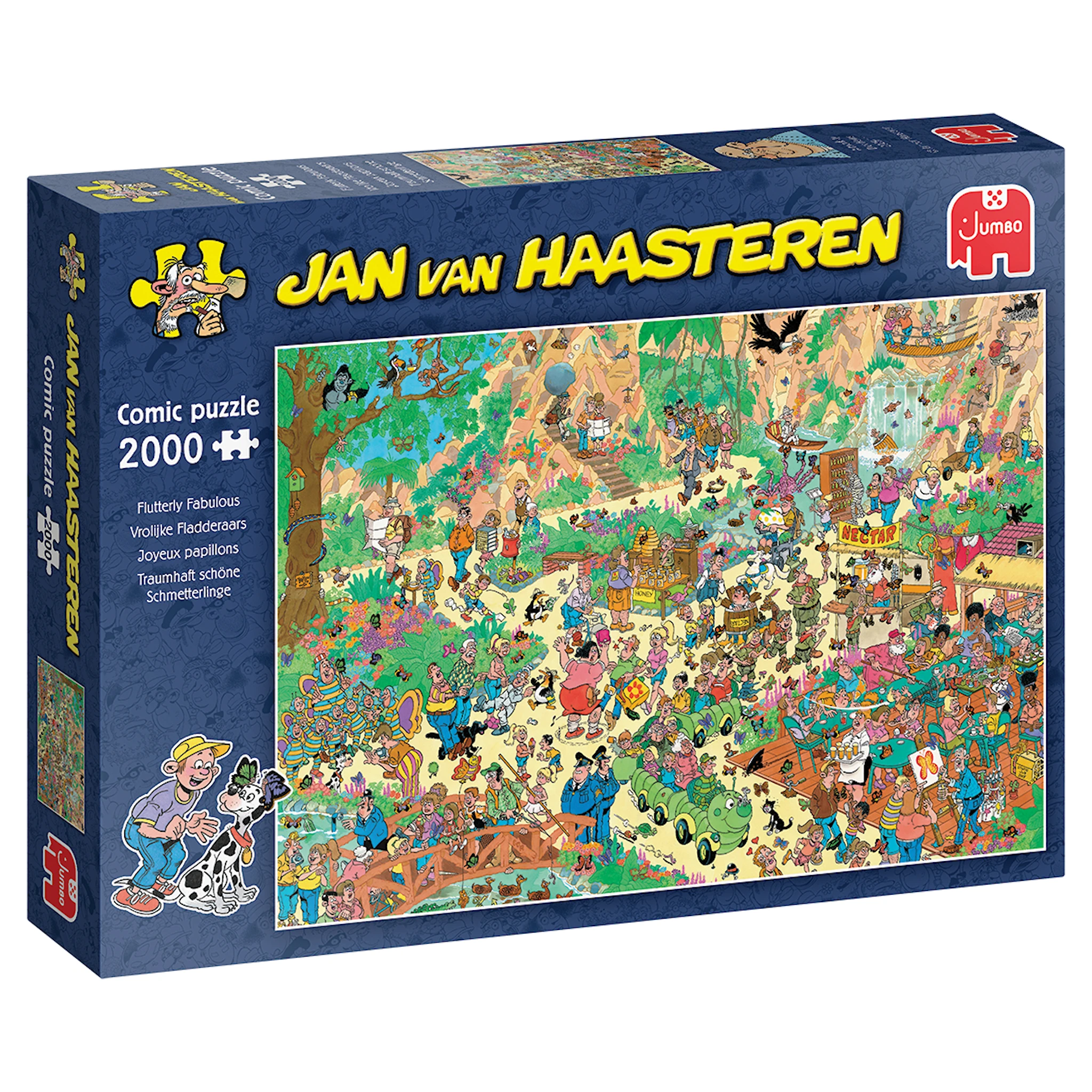 Produktbilde for Jan Van Haasteren Flutterly Fabulous Puzzle 2000 brikker