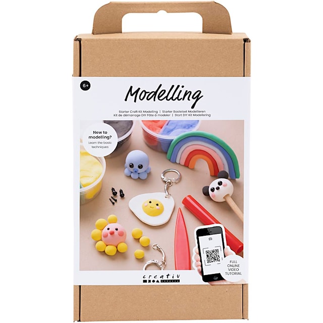 Produktbild 1 för Start DIY Kit Modellera Nyckelring Pennsmycke Creativ Company