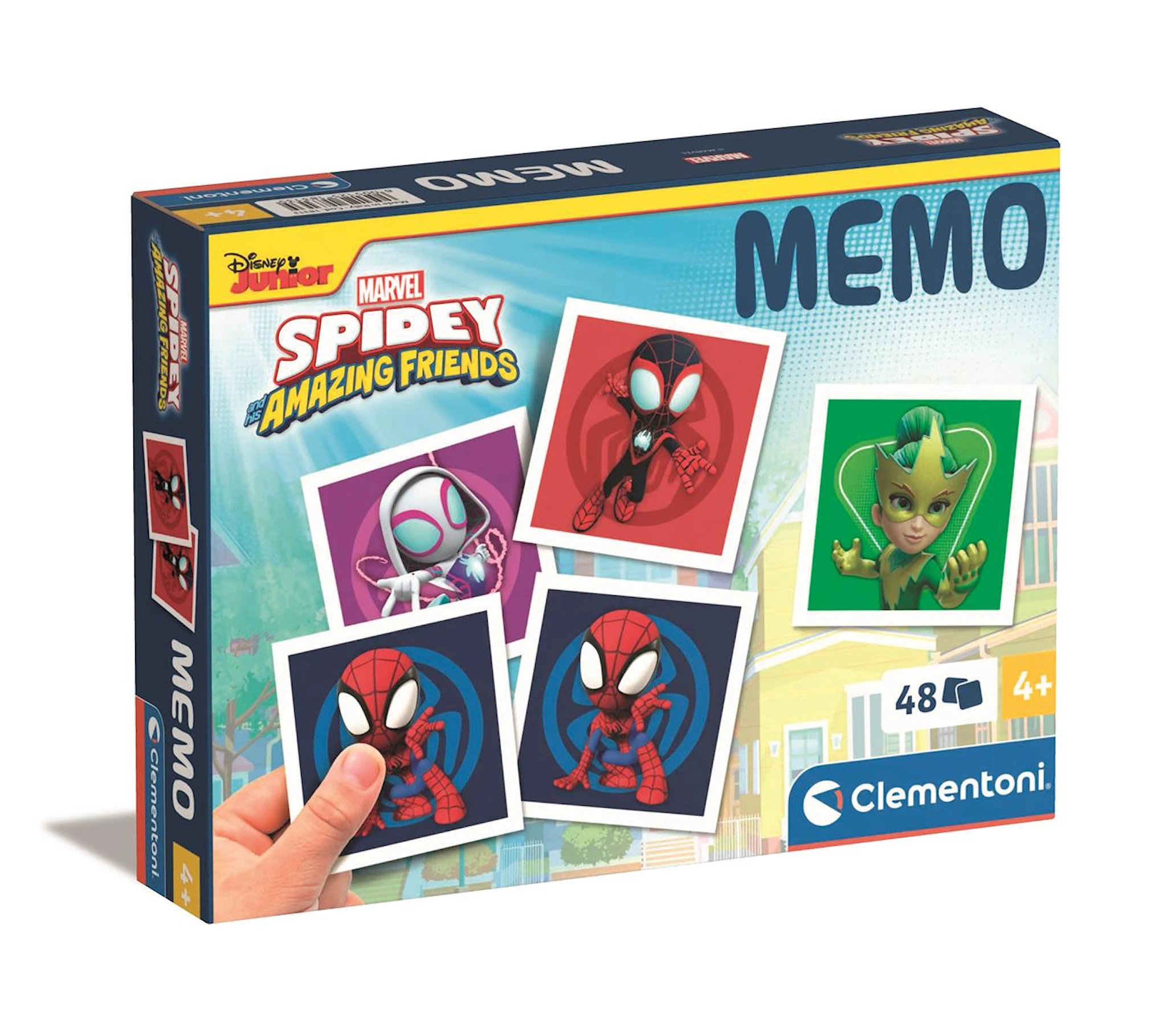 Produktbild för Memo Spidey and his Amazing Friends, Clementoni