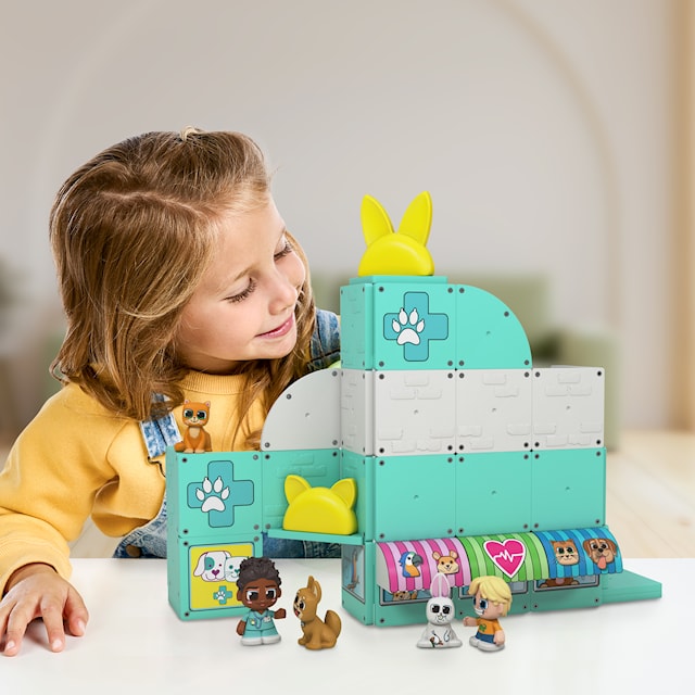 Tuotekuva 7 - Eläinsairaalan Tile Town magneettilelu