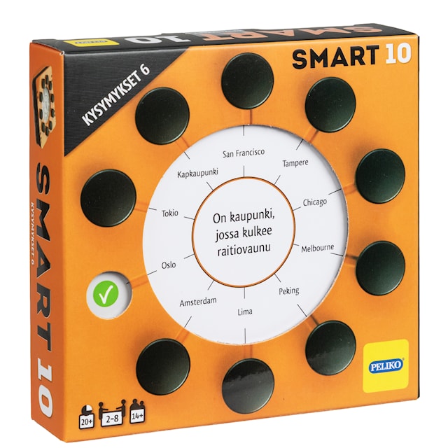 Produktbilde 1 for Smart10 Spørrekort 6 (FI)