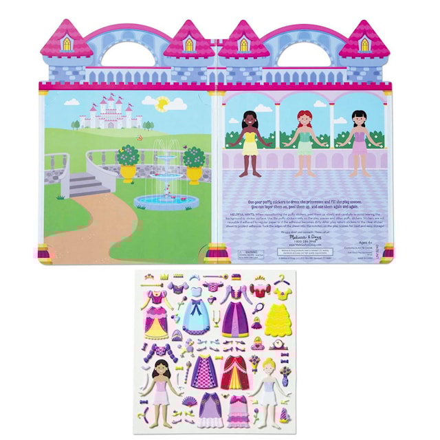 Produktbilde 2 for Reusable Puffy Stickers Princess Melissa & Doug