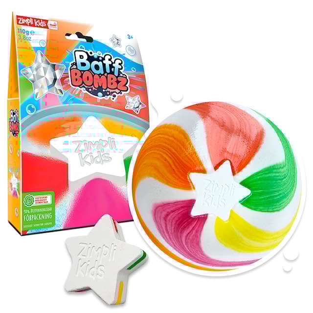 Produktbilde 6 for Zimpli Kids Baff Bombz Stjerne