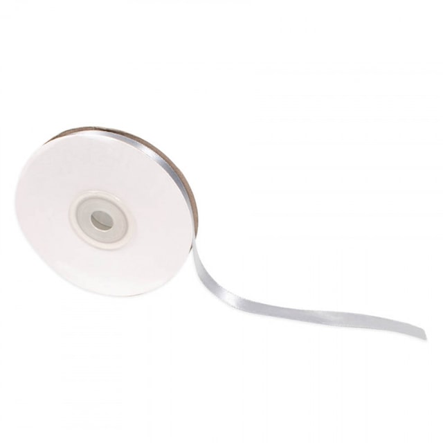 Satinband silver 30 m Playbox