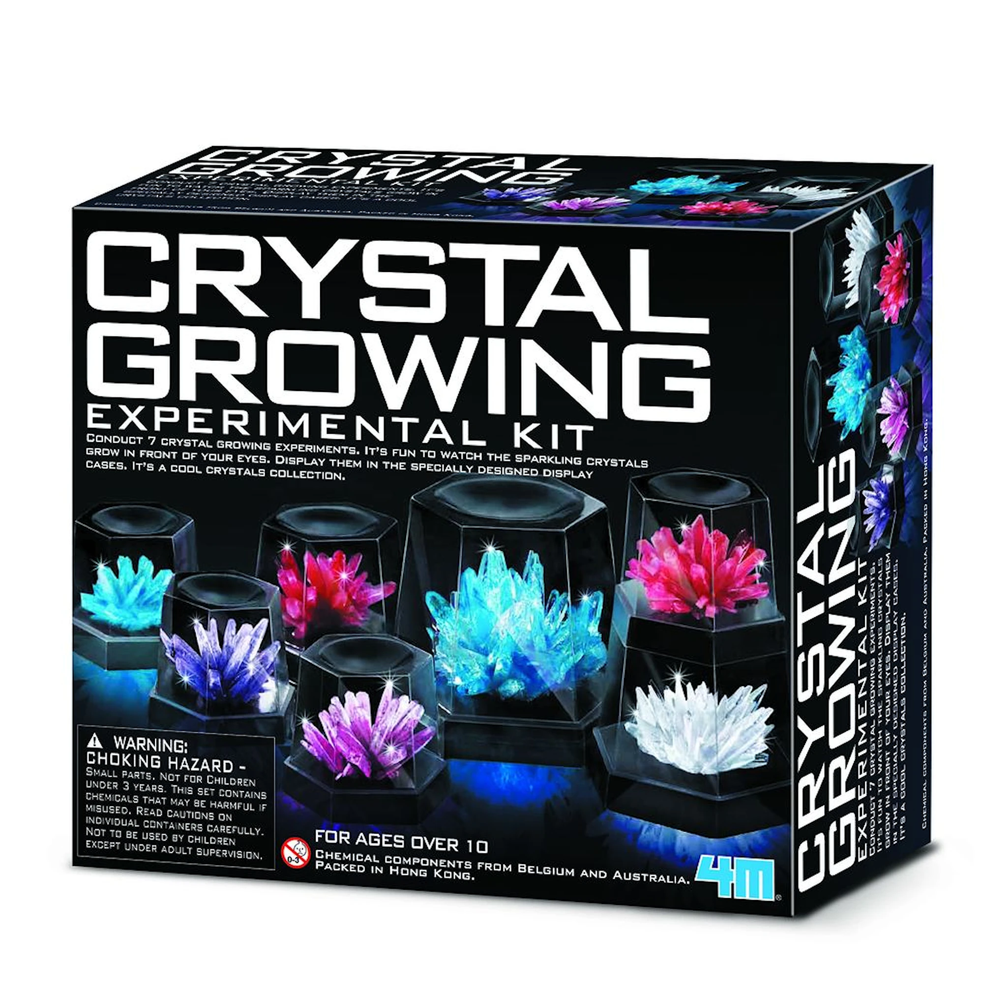 Produktbilde for 4M KidzLabs / Crystal Growing Experimental Kit