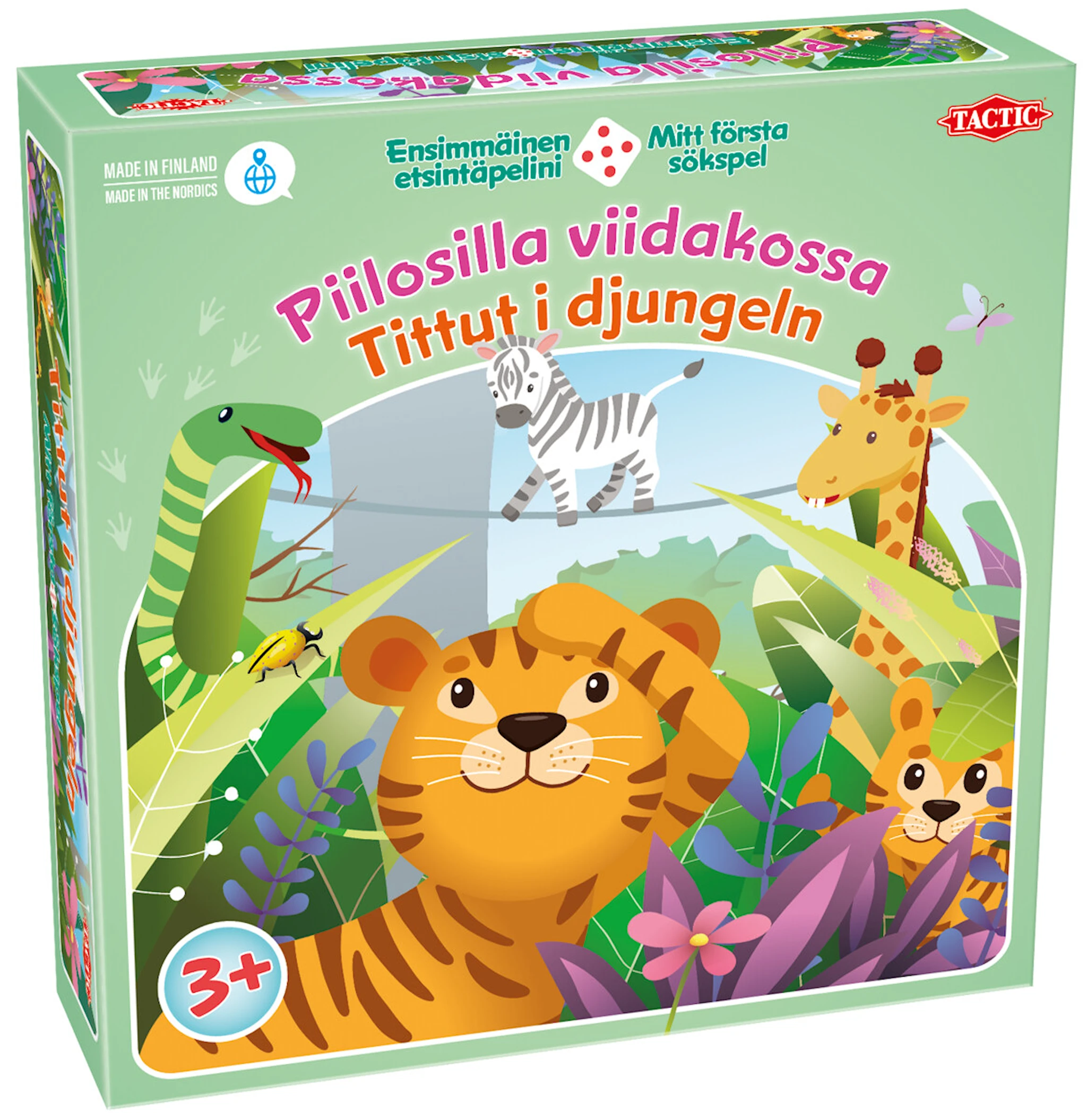 Produktbild för Tittut i djungeln (SE/FI)