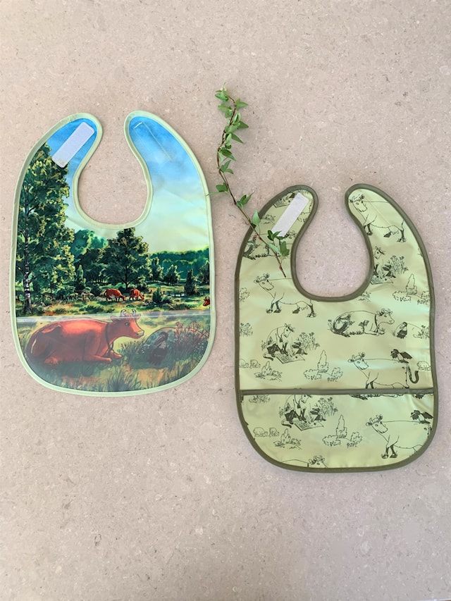 Produktbild 2 för Haklapp Mamma Mu 2-pack Rätt Start