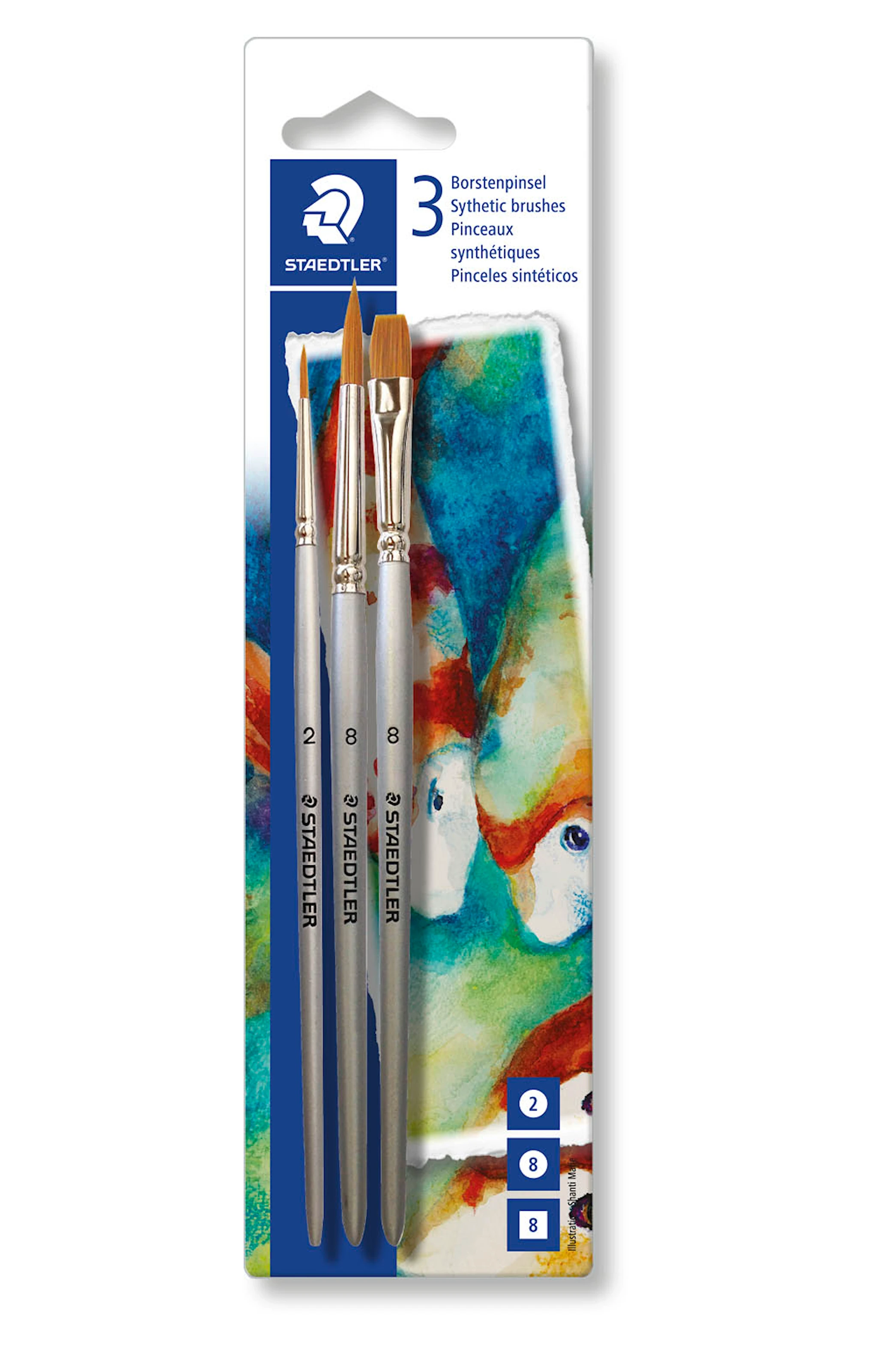Produktbilde for Design Journey Pensler 3 stk. Staedtler