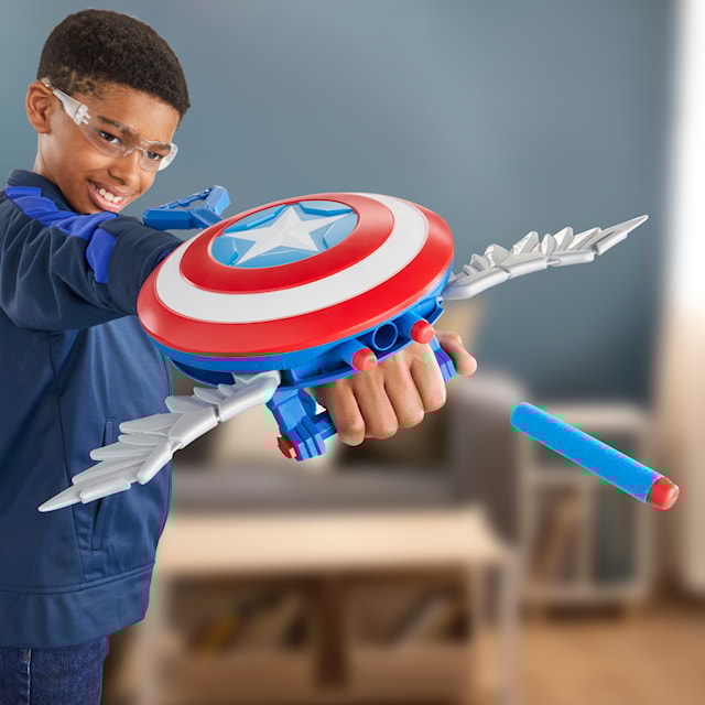 Produktbild 5 för Skyshot Blaster Avengers Captain America