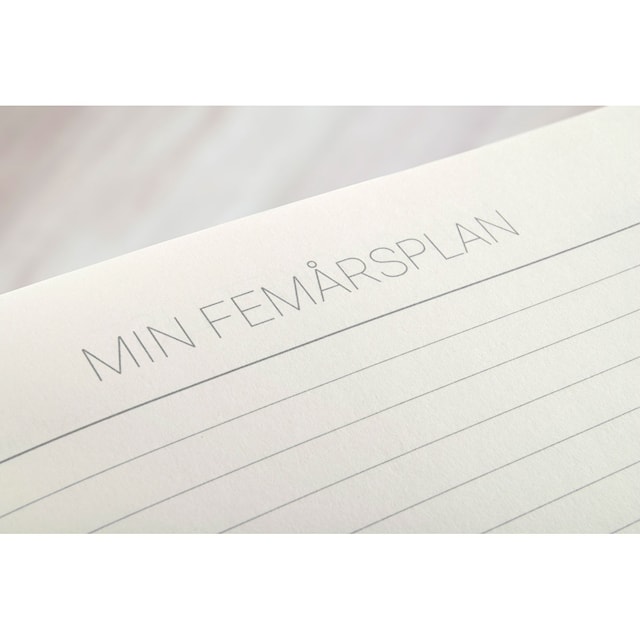 Produktbilde 4 for 5-Års Dagbok A5 Green Leaf Paperstyle