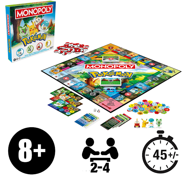 Produktbild 2 för Monopoly Pokémon (SE/FI)