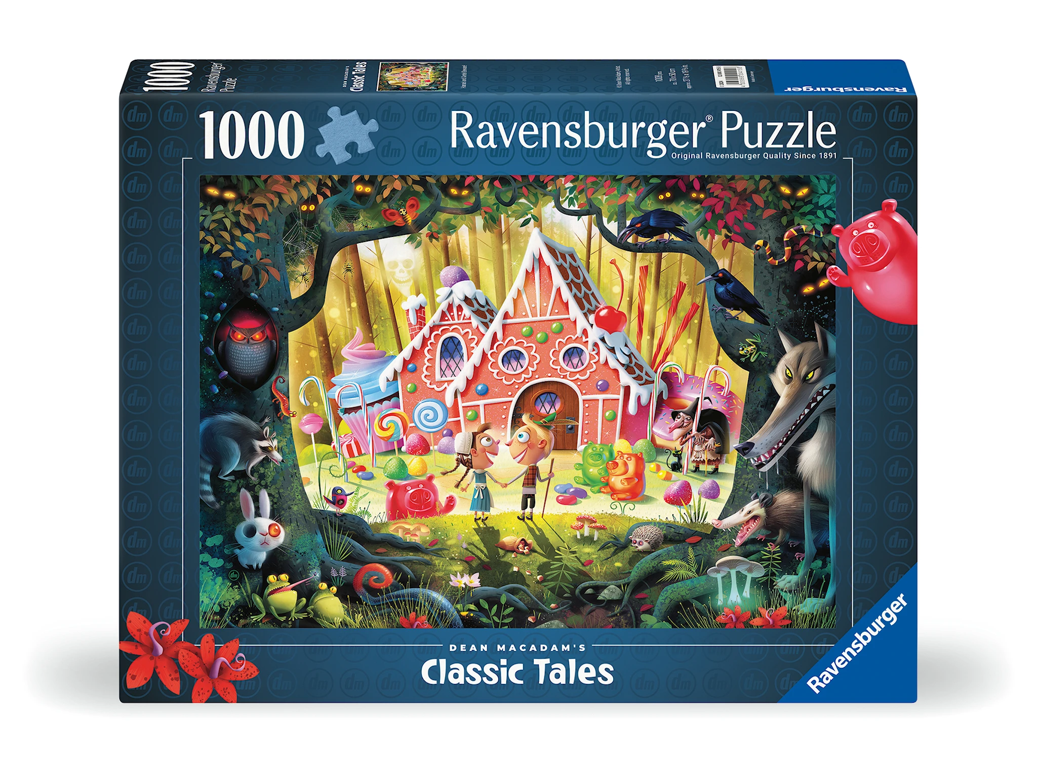 Produktbilde for Hans og Grete Pass opp! Puslespill 1000 brikker, Ravensburger