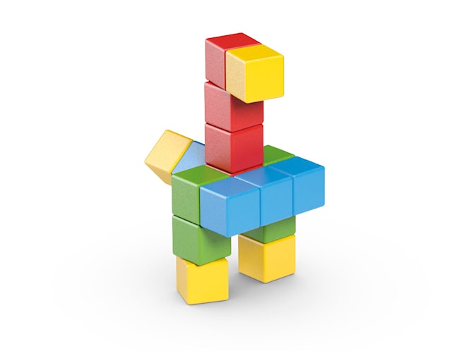 Produktbild 4 för Magicube Creative Set 16 Delar Geomag