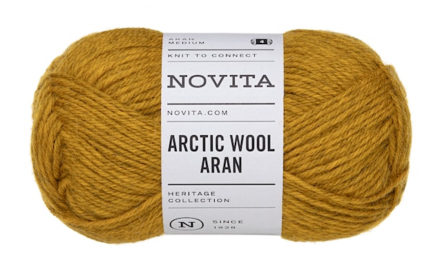 Artic Wool Aran garn 100 gr Stillits 261 Novita