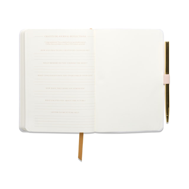 Tuotekuva 2 - Muistikirja Kiitollisuus Oranssi Inspiration kanssa, 196 sivua, Designworks