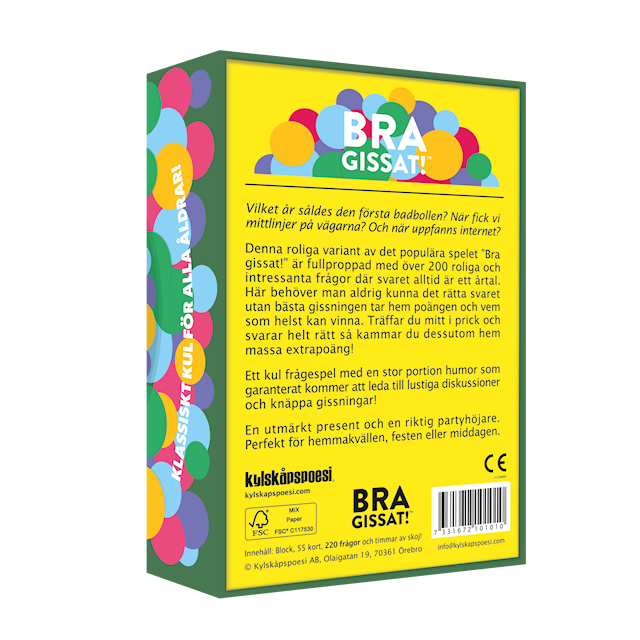 Produktbilde 2 for Bra gissat - NÄR VAR DET (SE)