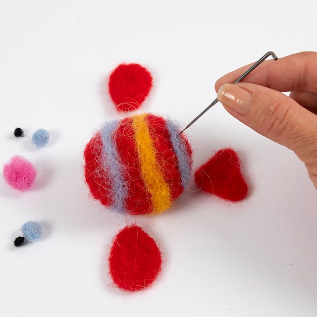 Produktbild 5 för Pysselset Nålfiltning Djur i vatten Creativ Company