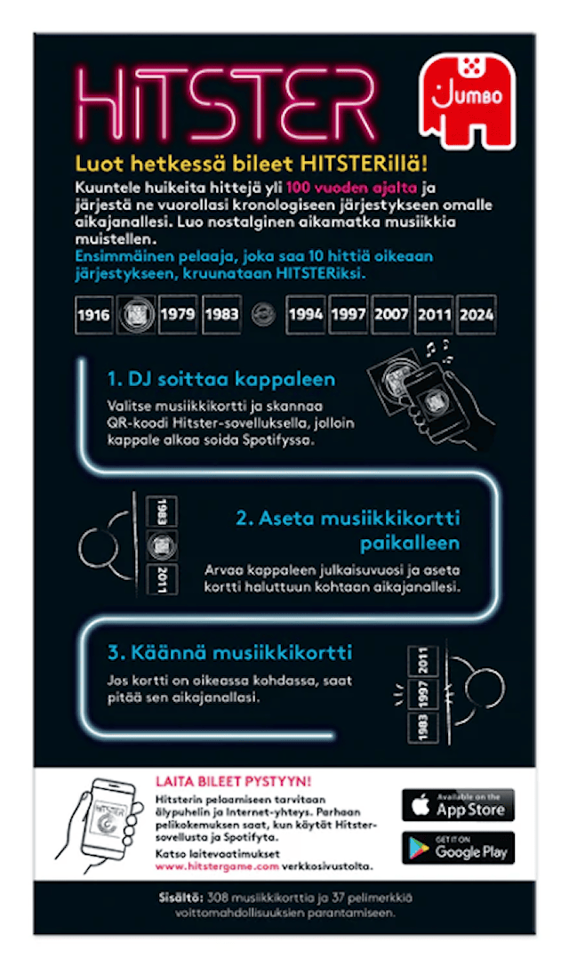 Tuotekuva 2 - Hitster Original (FI)