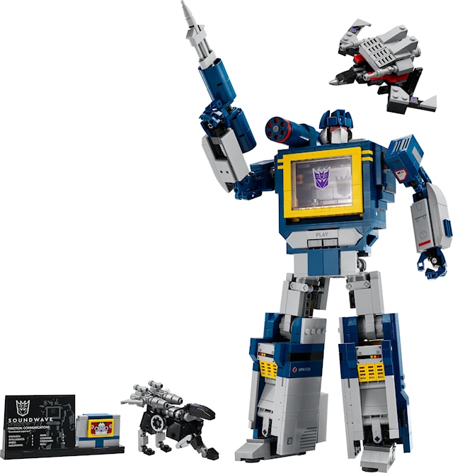Tuotekuva 2 - Transformers: Soundwave LEGO® Icons (10358)