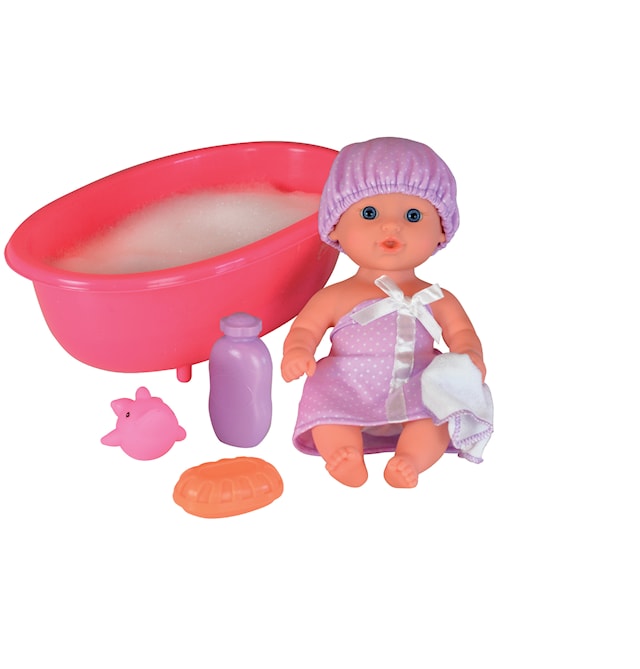 Produktbilde 1 for Mathilde dukke 25 cm med badekar fra Happy Friend