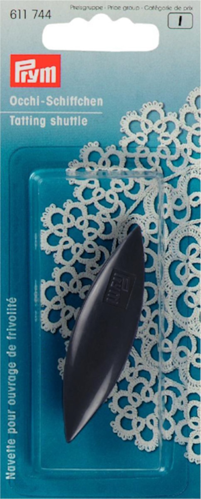 Frivolite-käpy 1 kpl 6 cm Prym