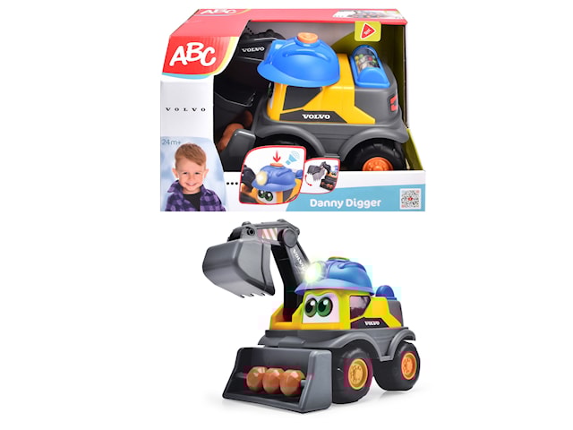 ABC Danny Digger Volvo Kaivuri, 25 cm