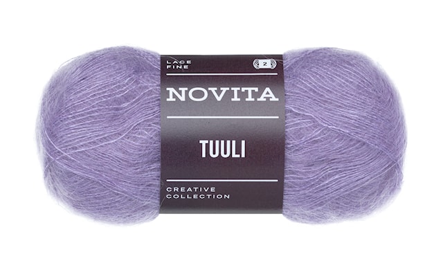 Tuuli Garn Mohair 25 g Stjärnfall 706 Novita