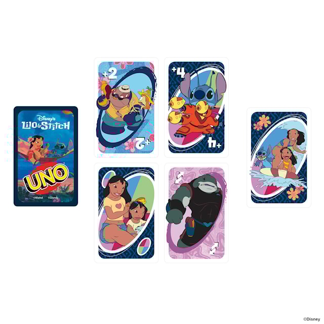 Produktbild 2 för UNO Lilo & Stitch (EN)