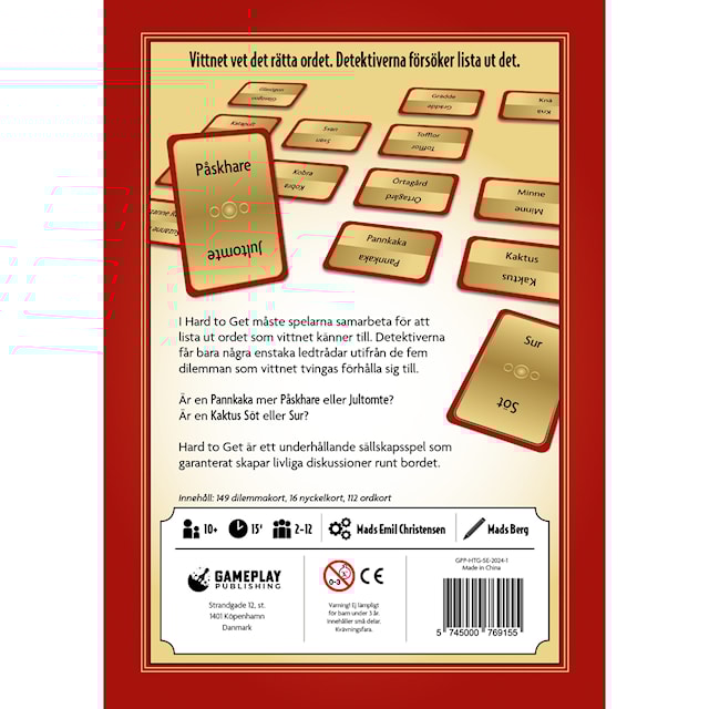 Produktbild 6 för Hard to Get (SE)