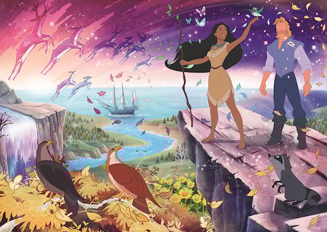Produktbild 2 för Pocahontas Pussel 1000 Bitar, Ravensburger
