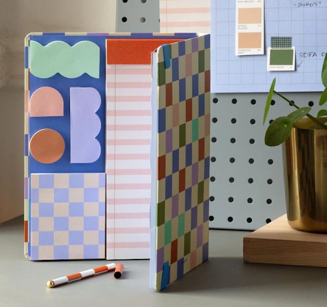 Produktbild 4 för Notepad with Sticky Notes Set & Pen