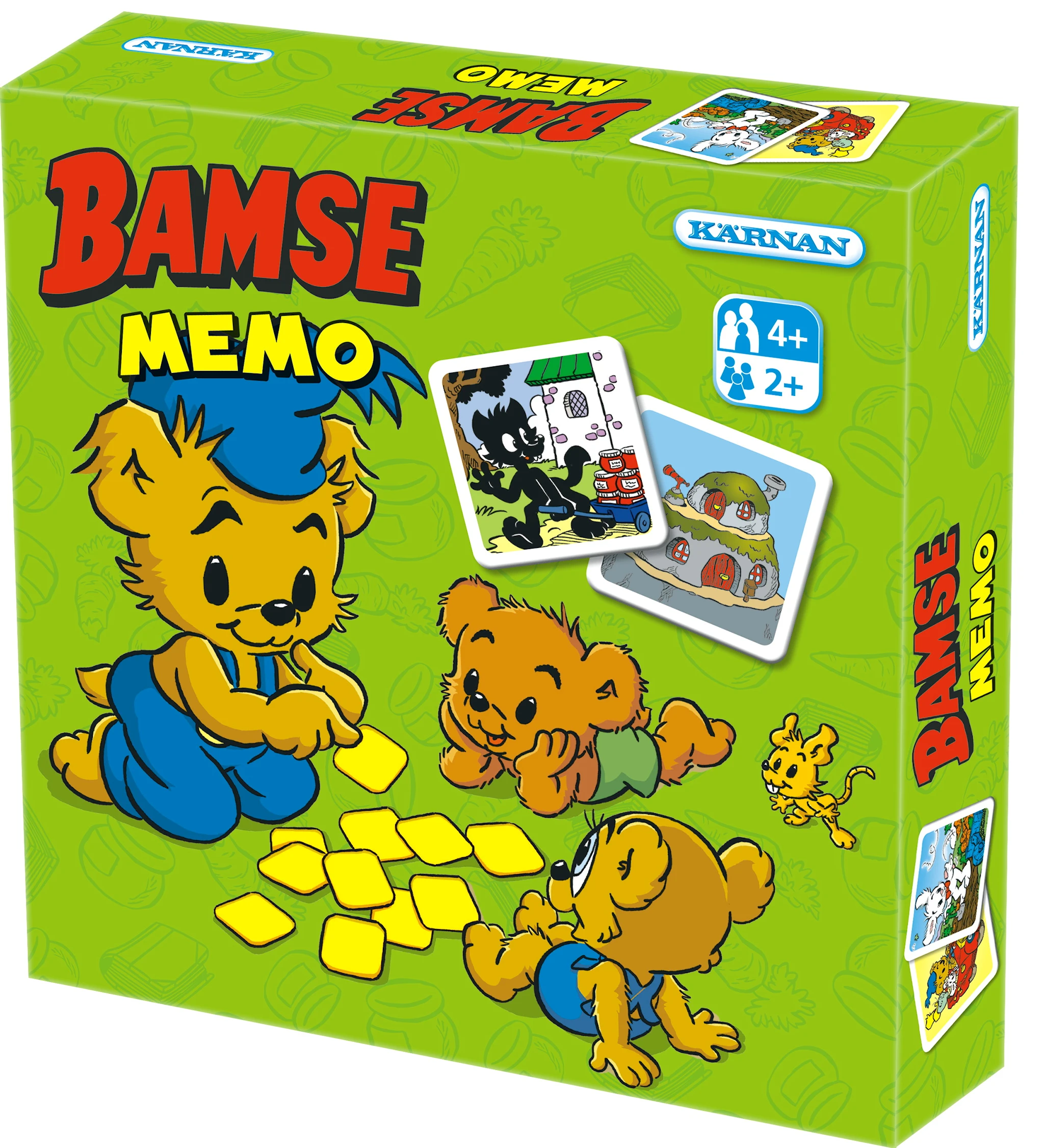 Tuotekuva ille Muistipeli Bamse, Kärnan