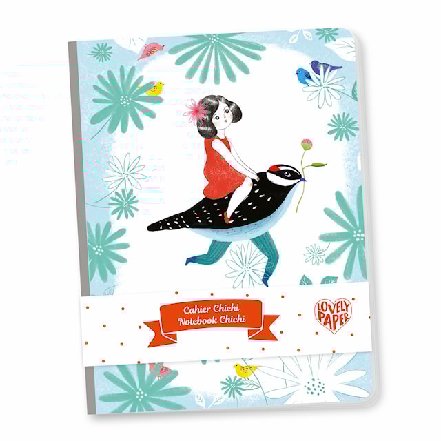 Produktbild 2 för Skrivbok Chichi 48 Linjerade Sidor Djeco