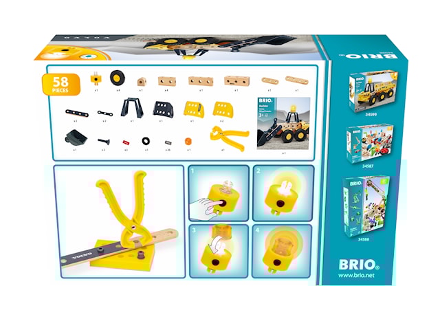Produktbild 4 för Builder Volvo Wheel Loader (34598) Brio