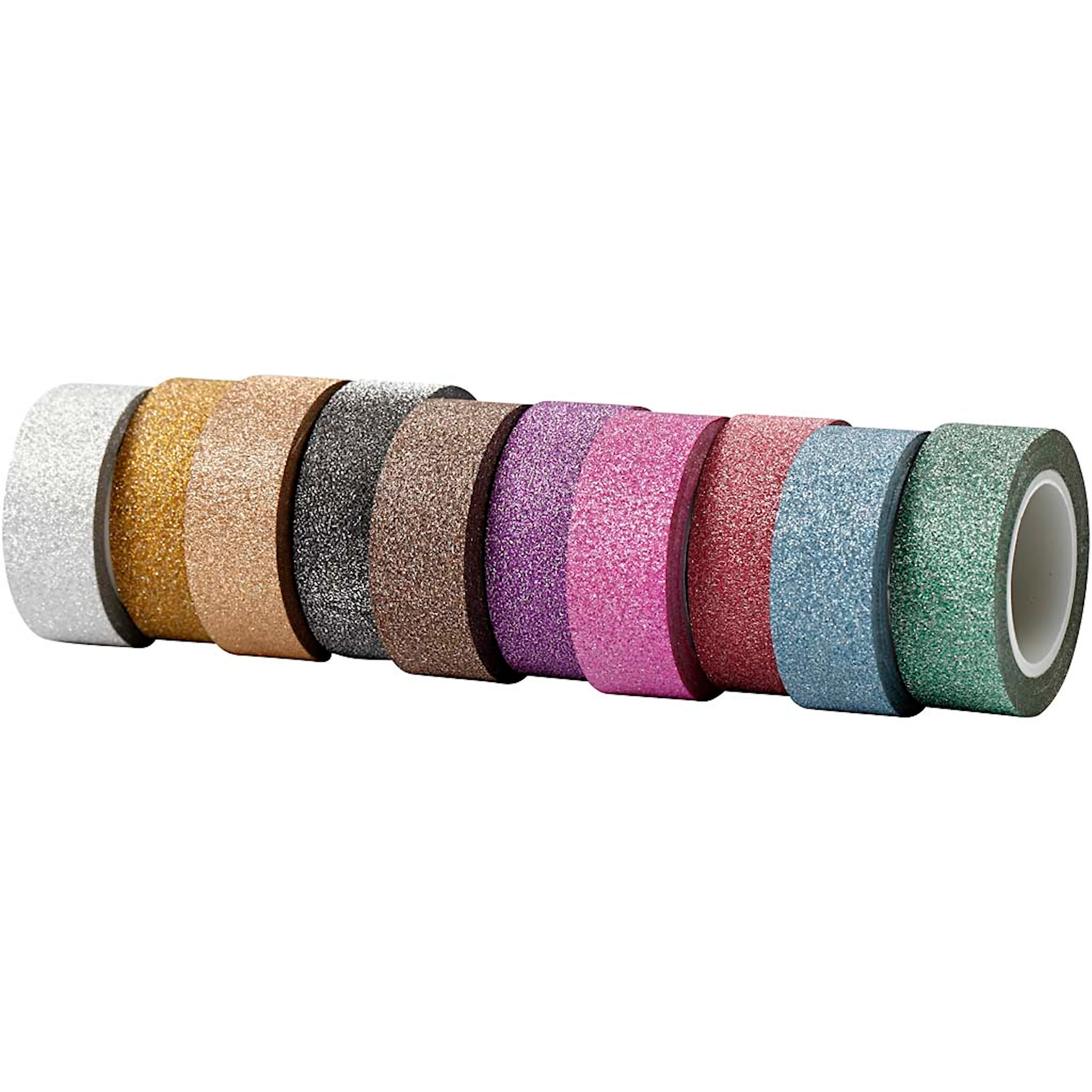 Tuotekuva ille Kimalleteippi, Lev: 15 mm, värilajitelma, 10x6 m/ 1 pkt