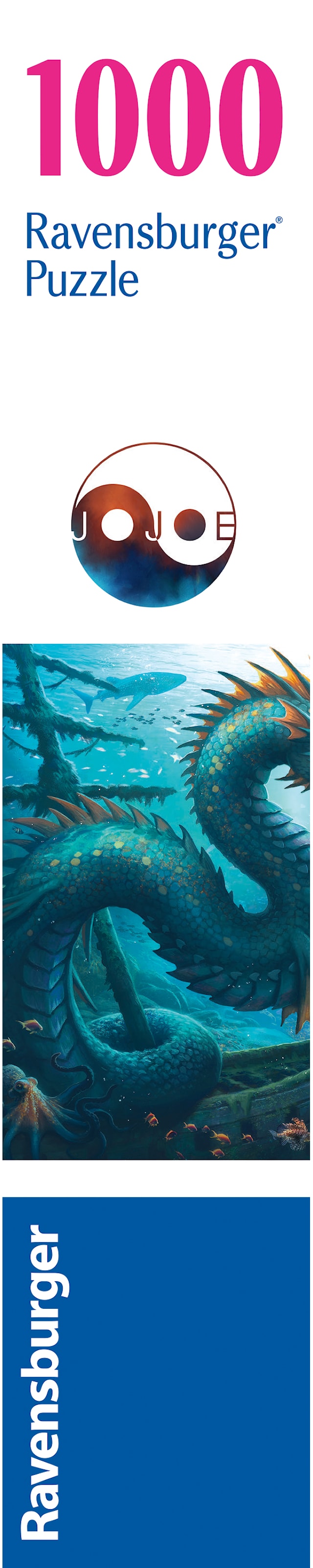 Tuotekuva 6 - Enchanted Depths Dragon Mermaid Palapelit 1000 palaa, Ravensburger